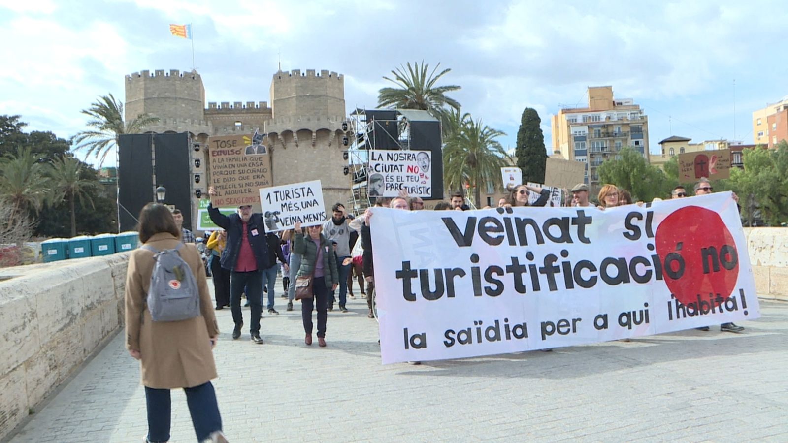 La Saïdia reclama mesures urgents per a fer front a la gentrificació i la turistificació