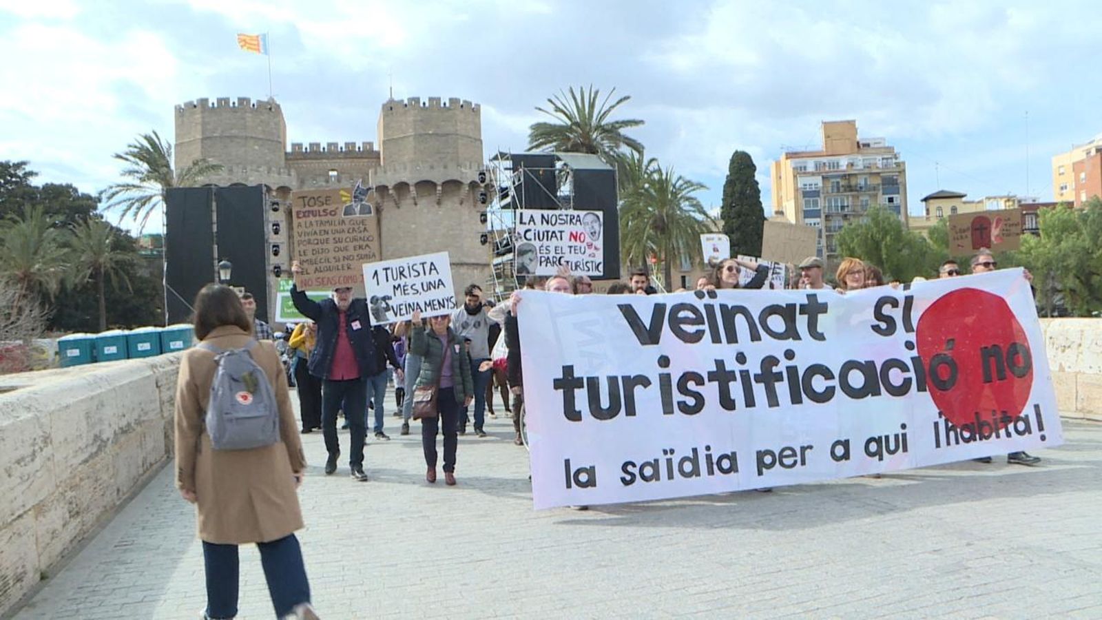 La Saïdia reclama mesures urgents per a fer front a la gentrificació i la turistificació