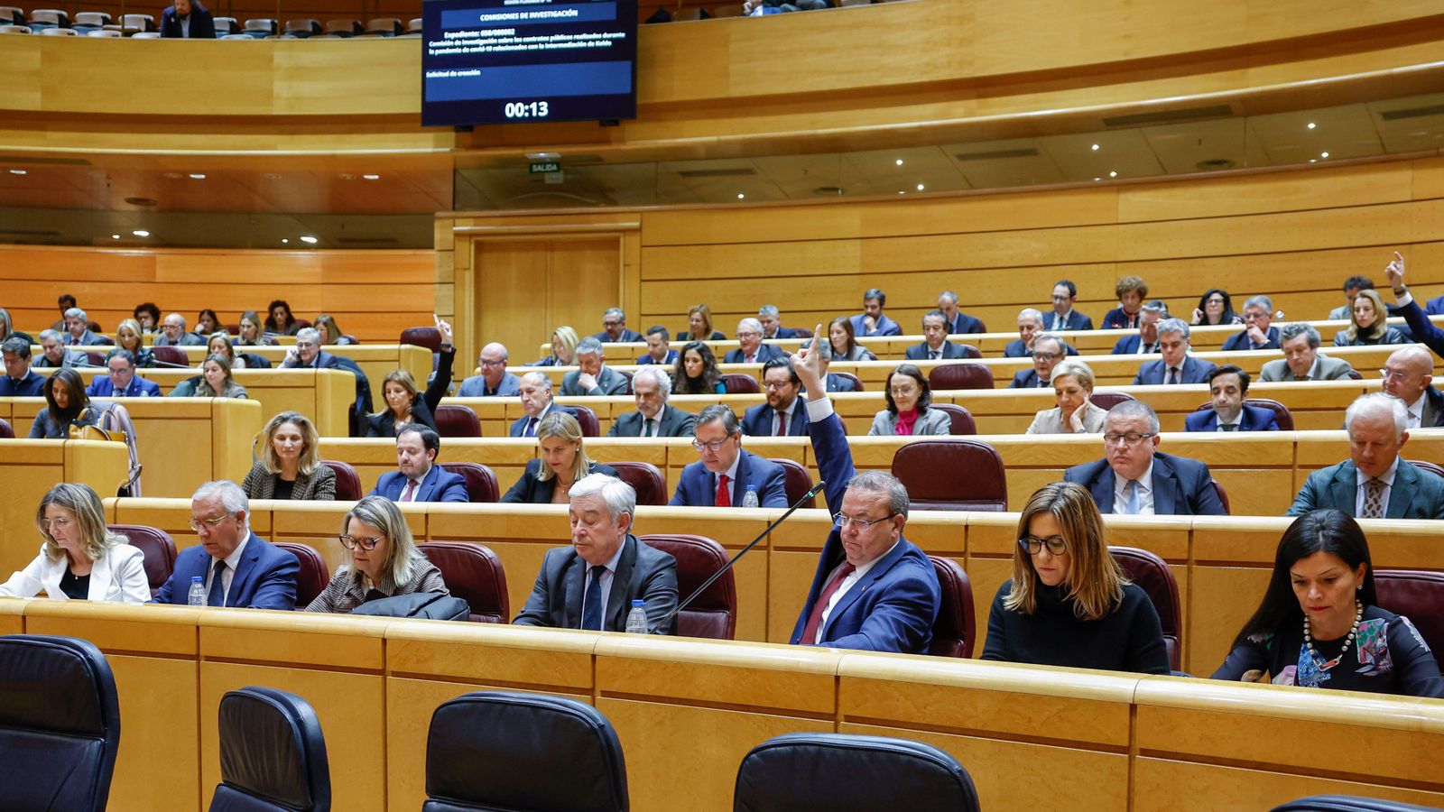 Sessió del control al govern espanyol al Senat