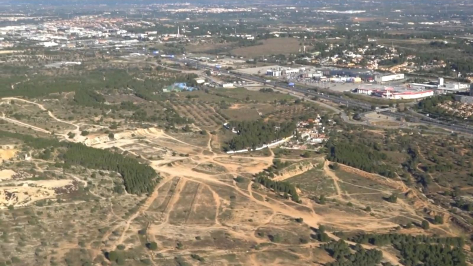 El paratge de les Moles, a Paterna (Horta Nord)