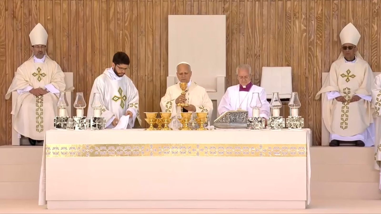 07.06.2026 | Missa del Corpus Christi del papa Lleó XIV a Madrid
