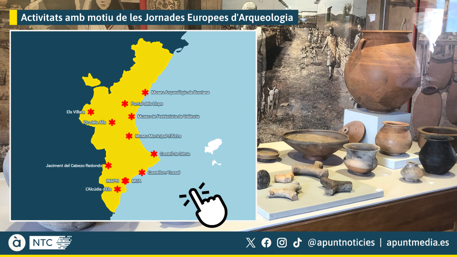 Activitats amb motiu de les Jornades Europees d'Arqueologia