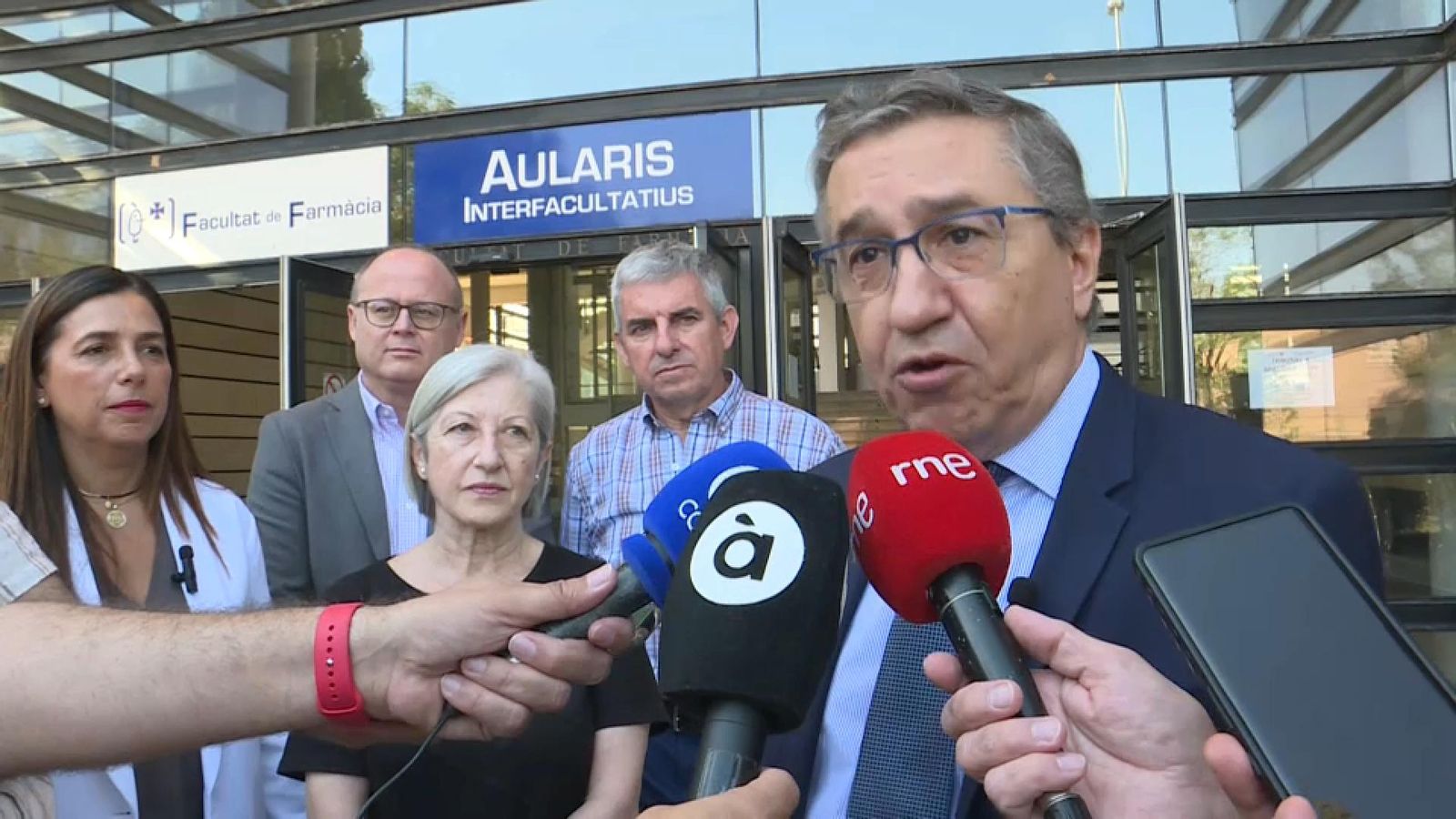 El conseller Rovira, este dimarts