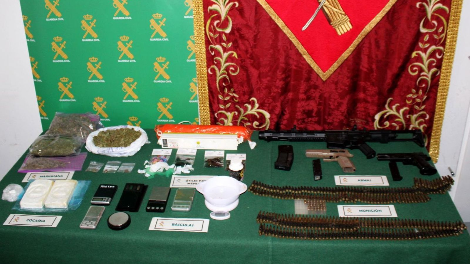 Els agents han intervingut 600 grams de cocaïna dels traficants