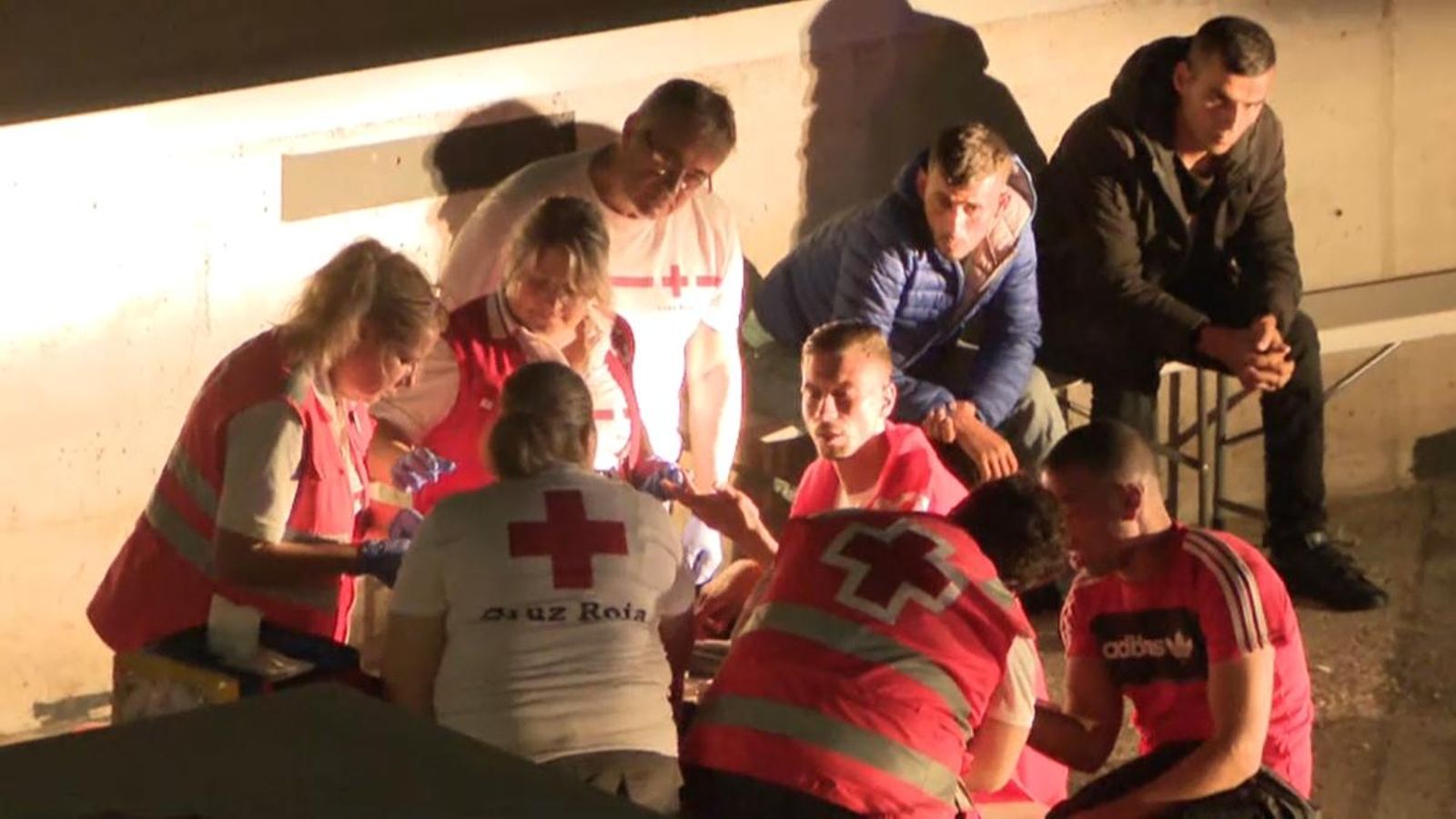 Els migrants ha sigut atesos per Creu Roja