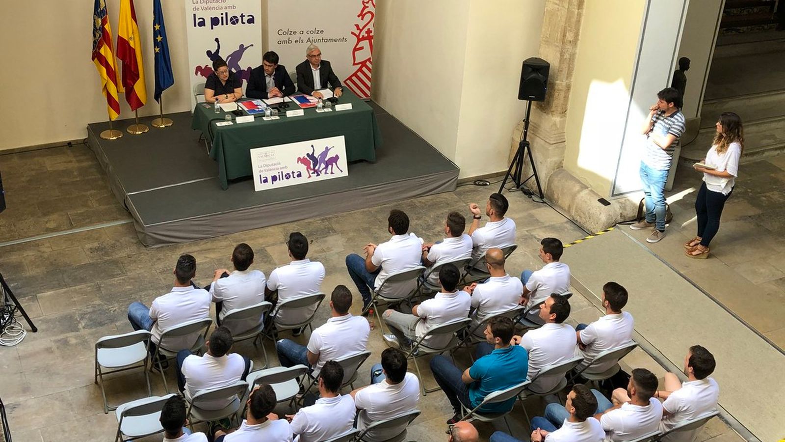 Aquest matí a la Diputació de València