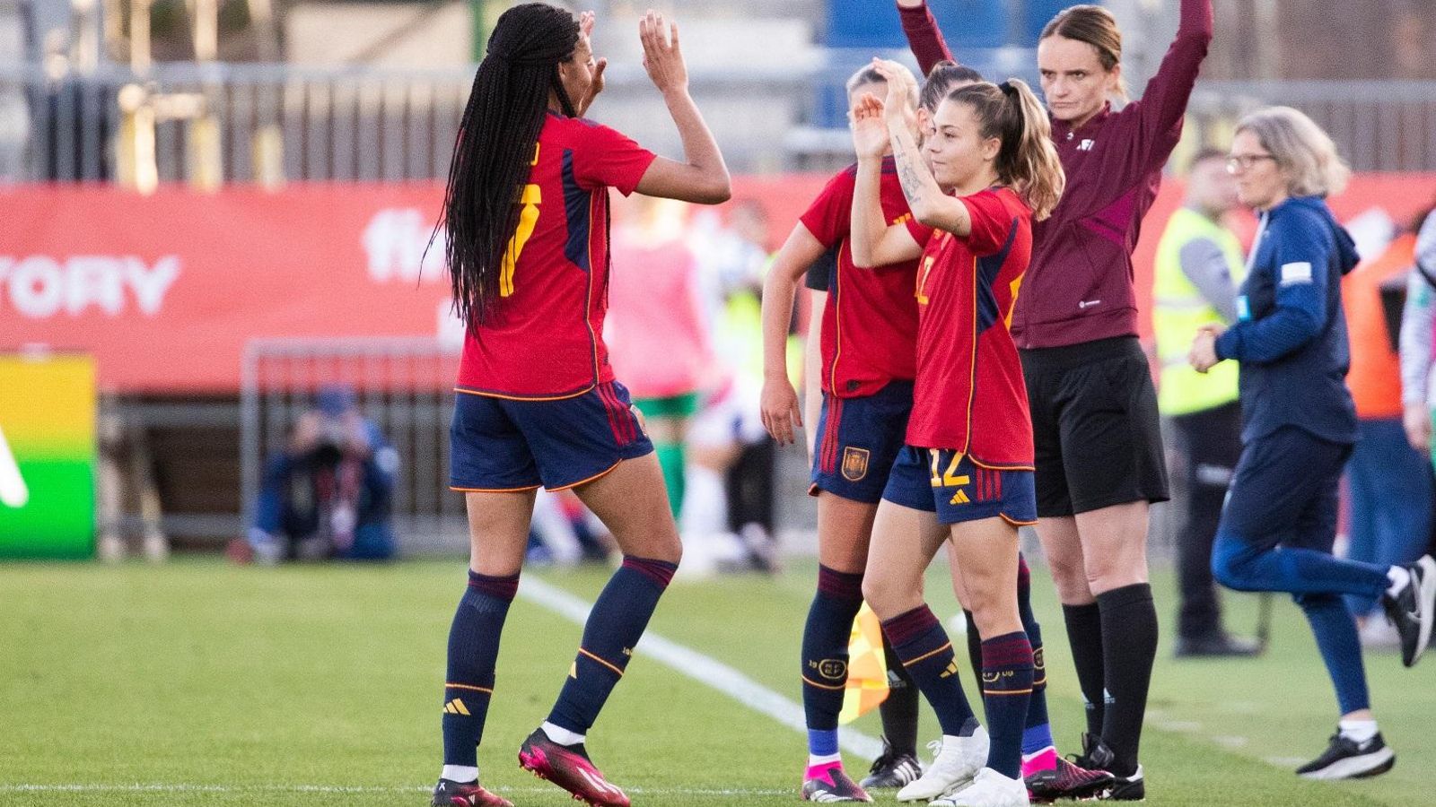 La valencianista Asun ha debutat amb la selecció espanyola substituint Salma