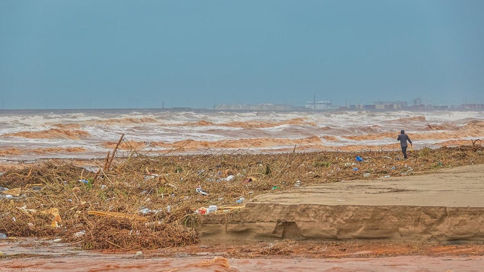 Desembocadura del barranc del Carraixet, l'Horta Nord
