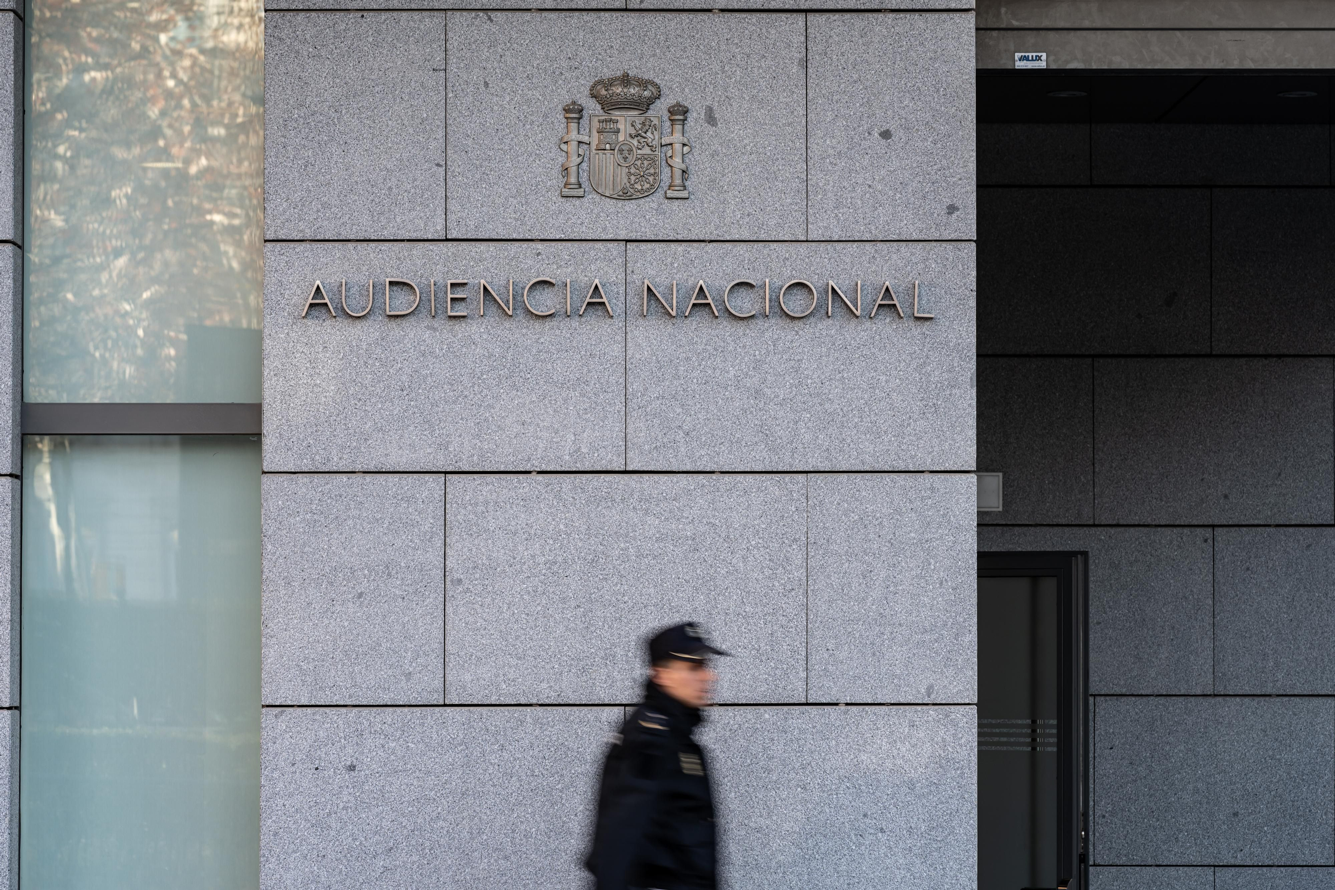 Façana de l'Audiència Nacional, en una imatge d'arxiu Façana de l'Audiència Nacional, en una imatge d'arxiu