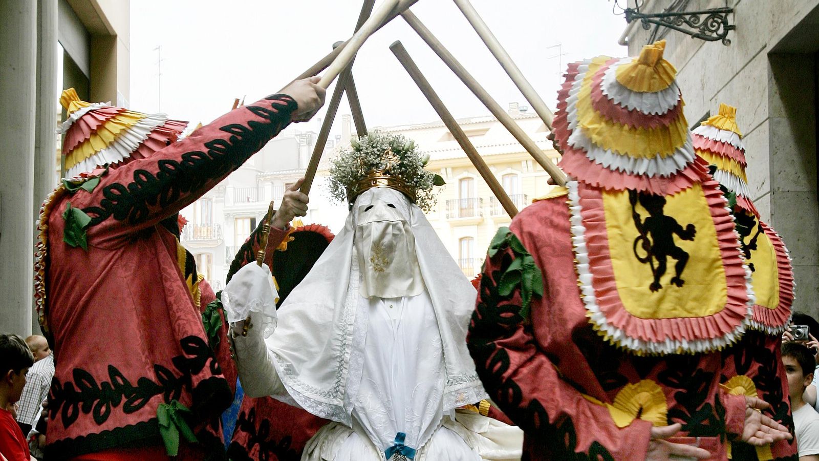 La Moma en la processó