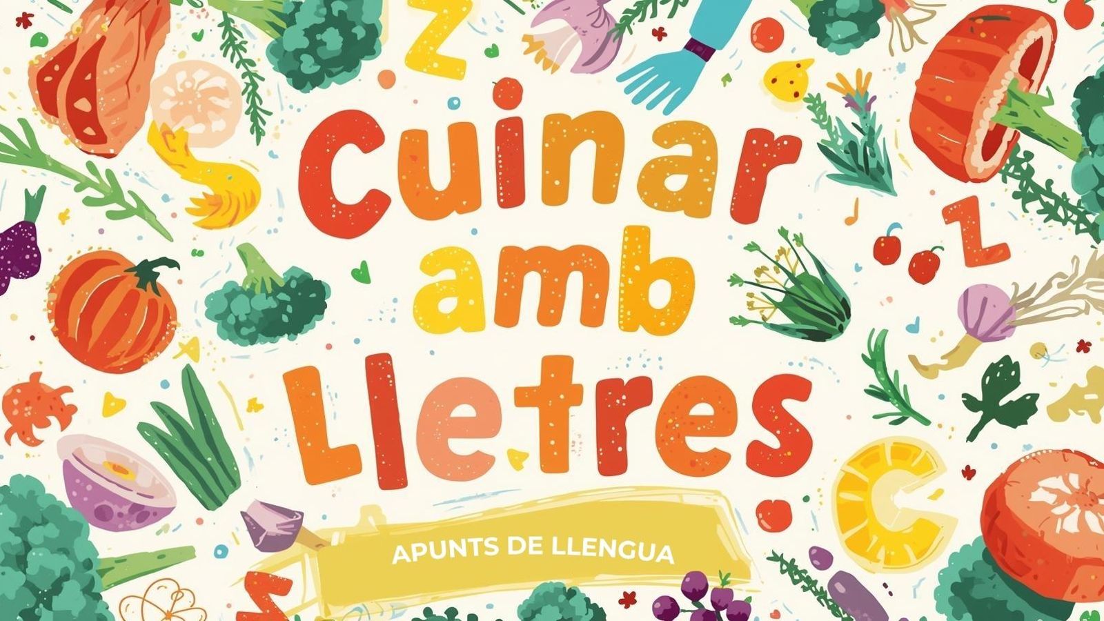 Cuinar amb lletres: aprendre ortografia amb receptes i alimentació sana