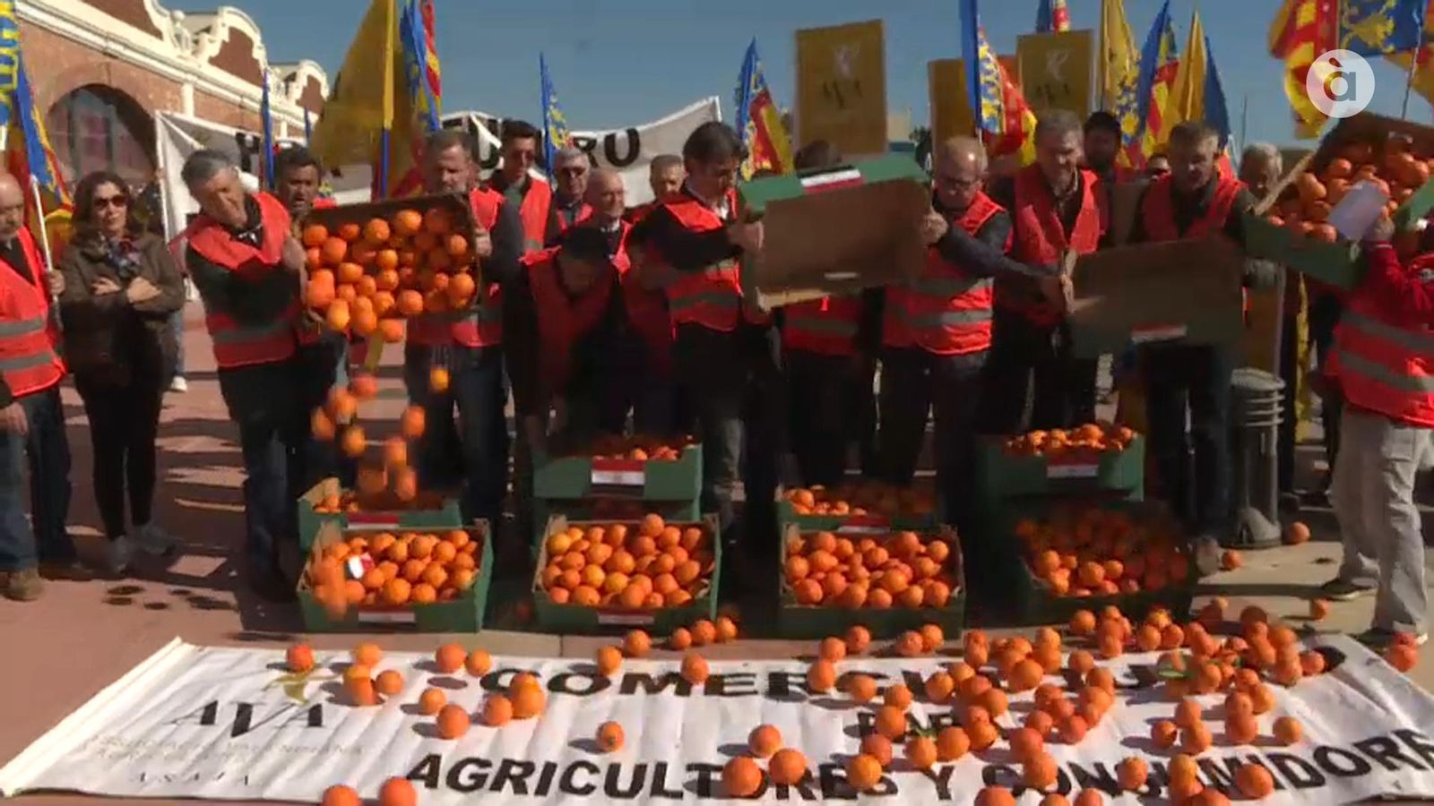 Les associacions minoritàries del primer sector convoquen una vaga general per a aquest dimecres i dijous
