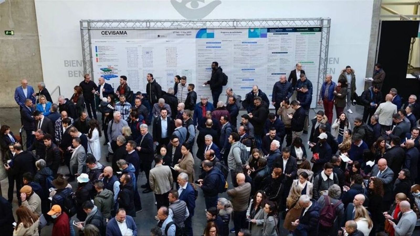 Imatge d'arxiu de la fira Cevisama a Fira València