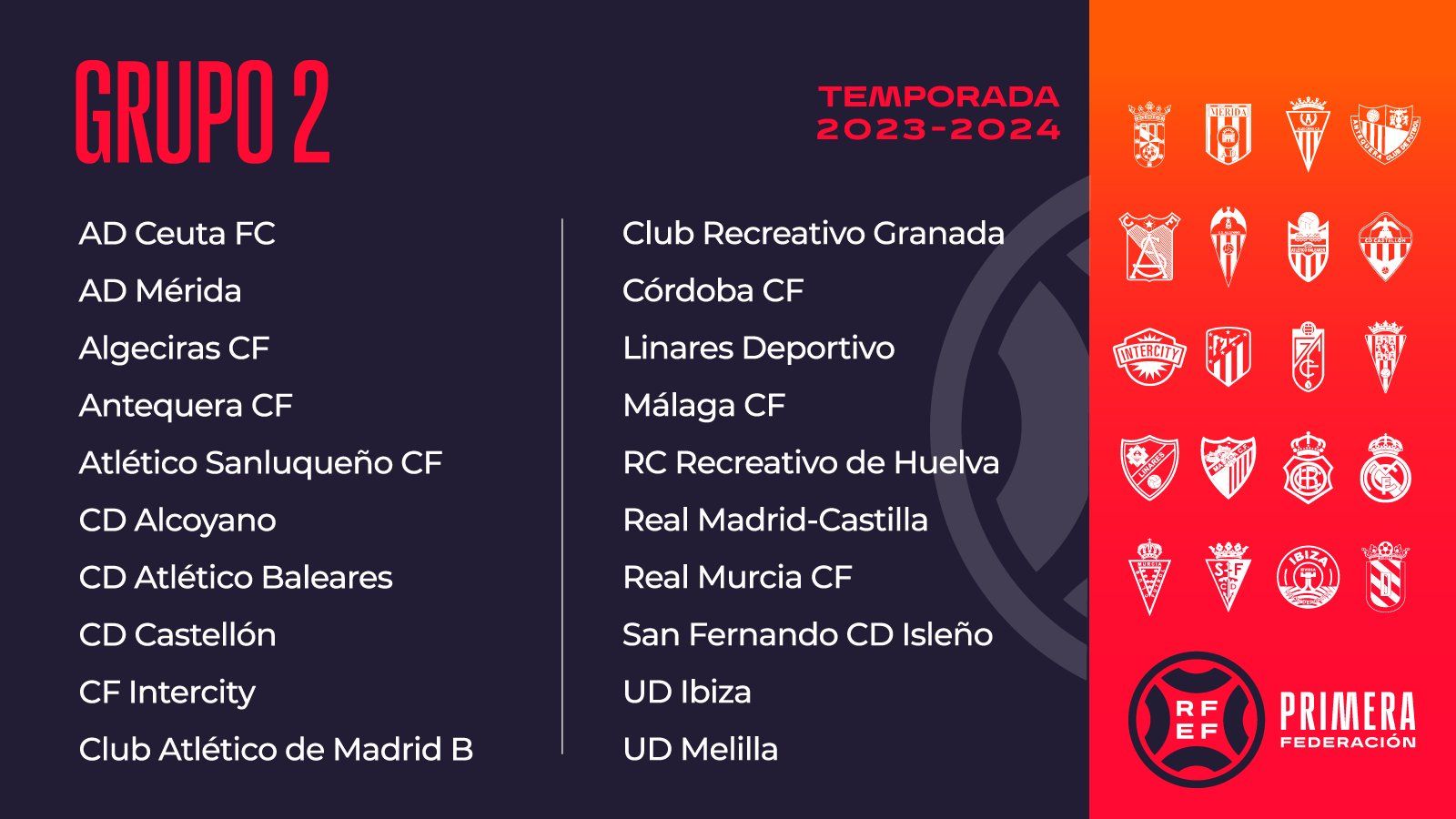 Grup II de la Primera RFEF 2023-2024