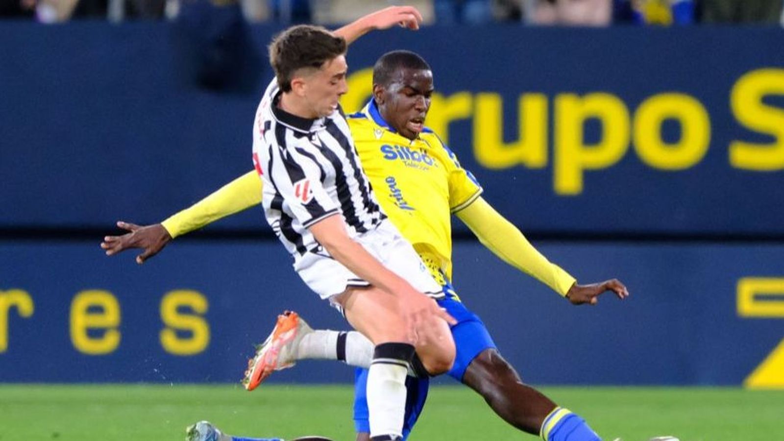 Imatge del partit entre el Castelló i el Cadis