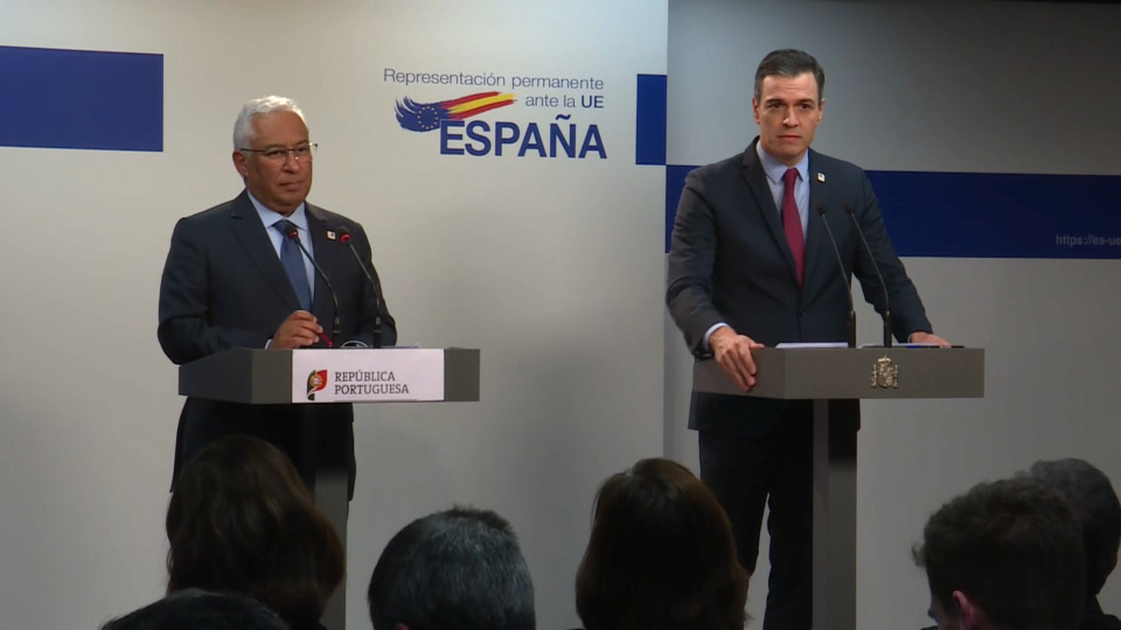 Pedro Sánchez i António Costa