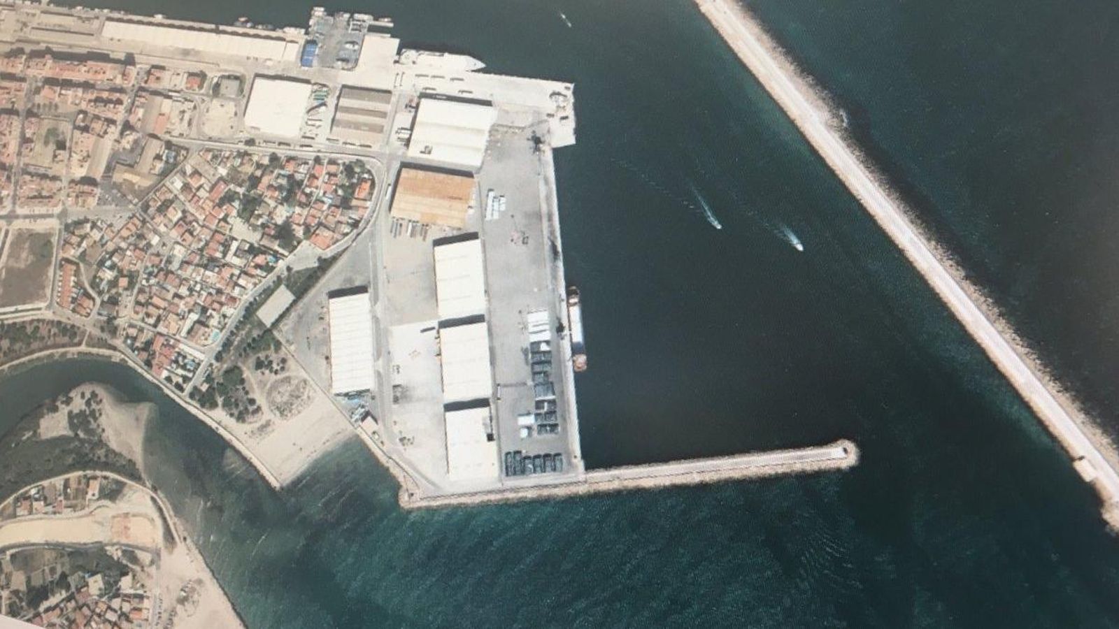 Imatge del port de Gandia