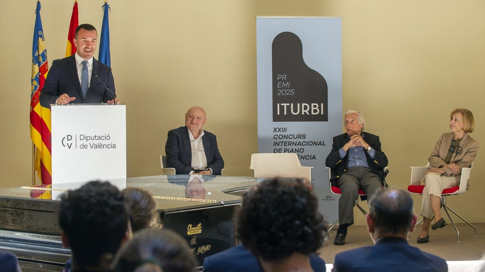 Presentació de la 23 edició del Concurs internacional de piano José Iturbi