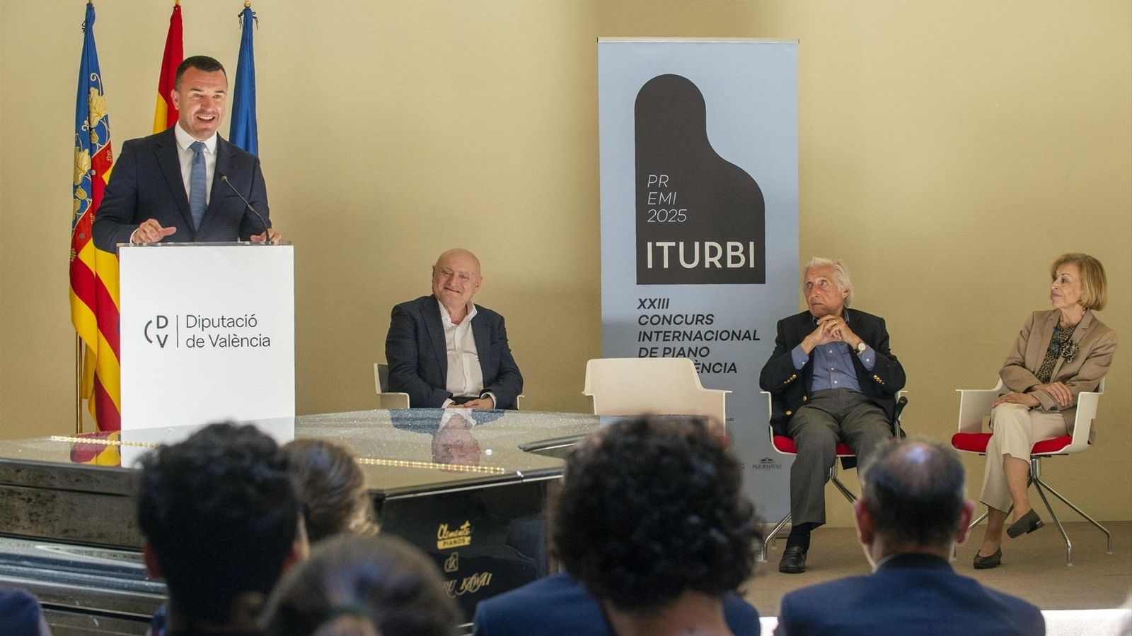 Presentació de la 23 edició del Concurs internacional de piano José Iturbi