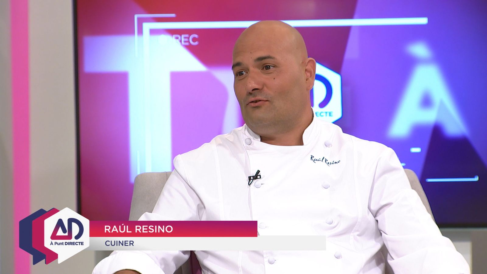 Raúl Resino, cuiner amb una estrela Michelin