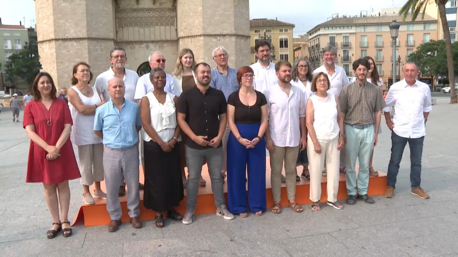 Els candidats de Compromís-Sumar per València per a les eleccions al Congrés del 23J