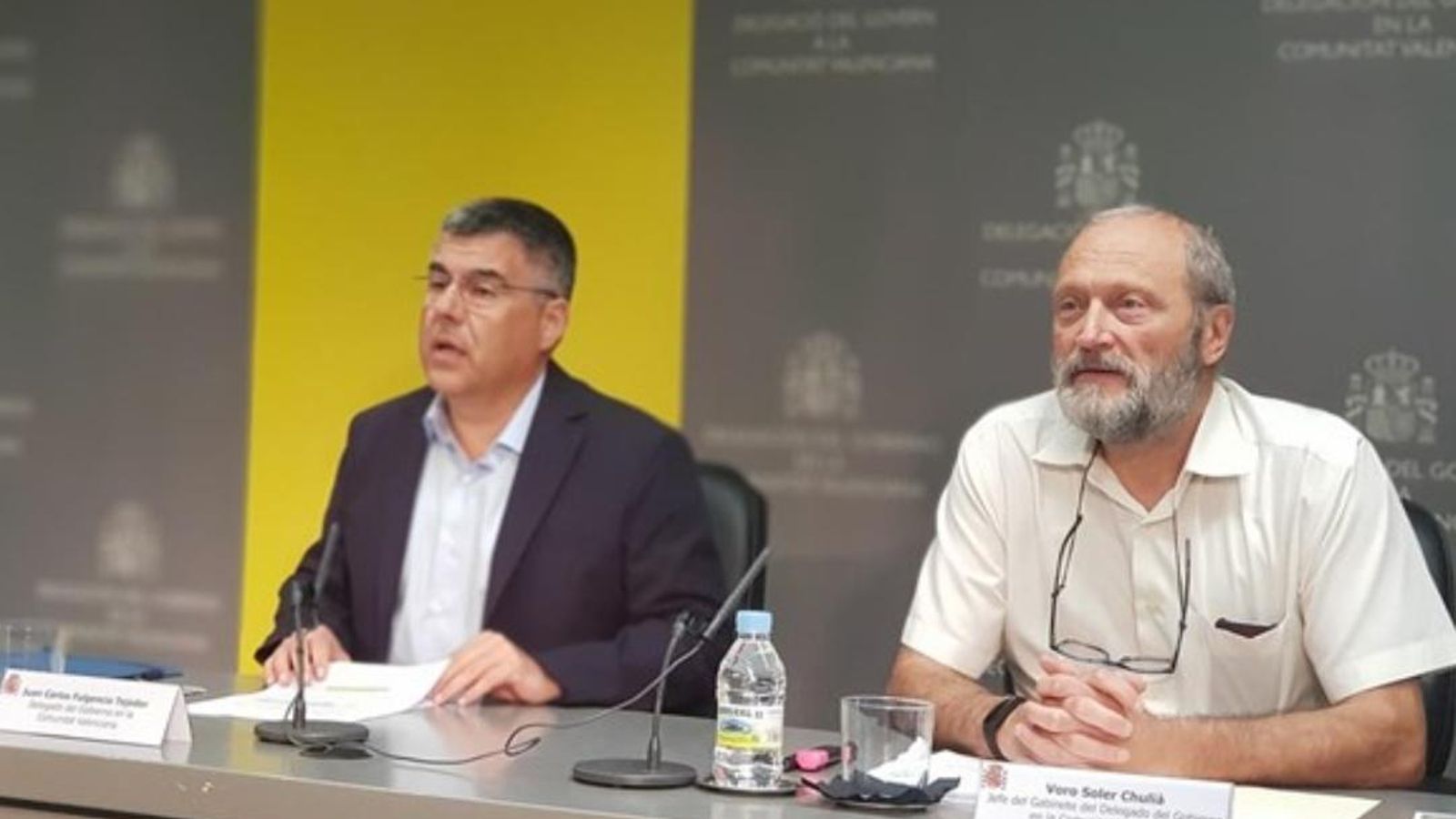 Juan Carlos Fulgencio ha explicat en roda de premsa diferents projectes en infraestructures per a la Comunitat Valenciana