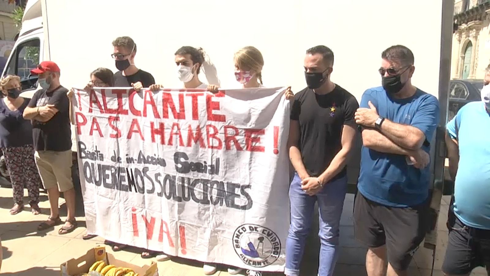 El Banc de Cures protesta contra el trasllat d'Alacant Gastronòmica que fa l'Ajuntament