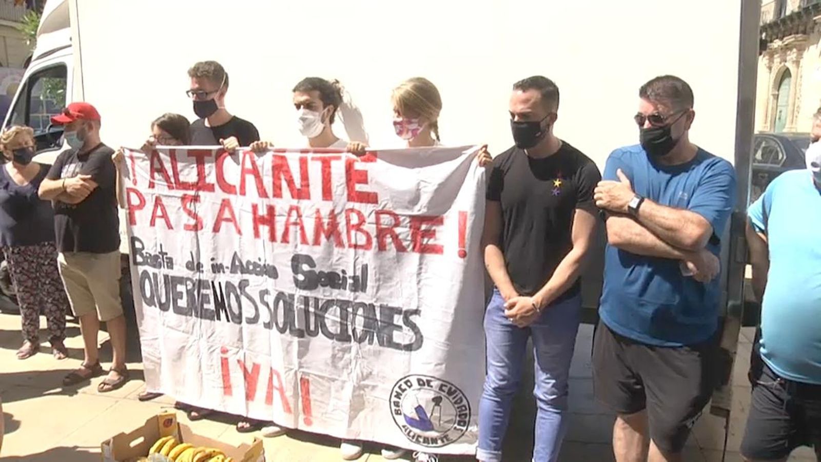 El Banc de Cures protesta contra el trasllat d'Alacant Gastronòmica que fa l'Ajuntament