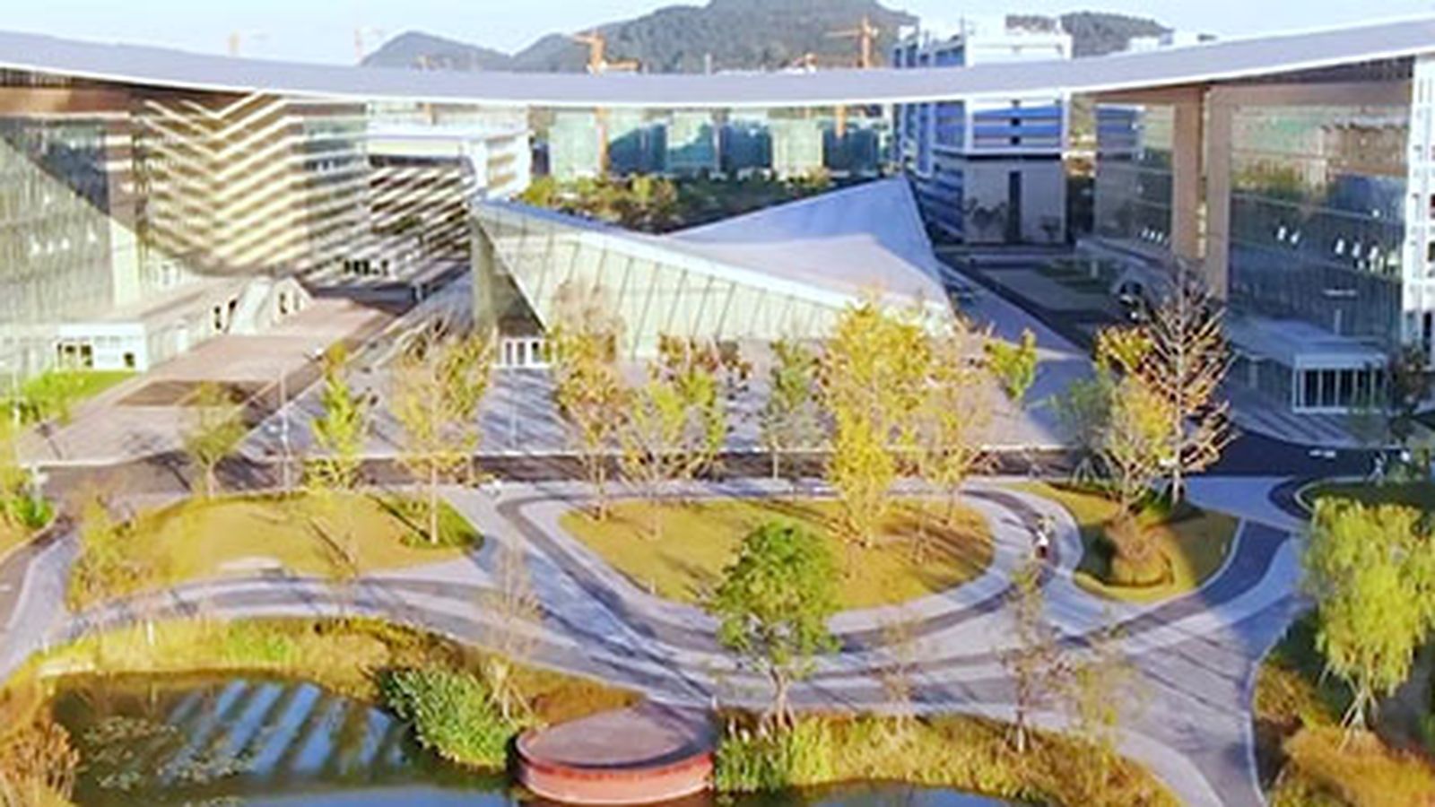 Vista del Beihang-València Polytechnic Institute, el nou campus de la UPV a la Xina