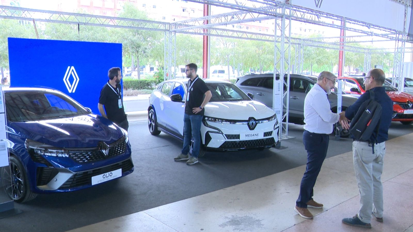 Vehícles exposats en la fia de mobilitat sostenible ECOMOV