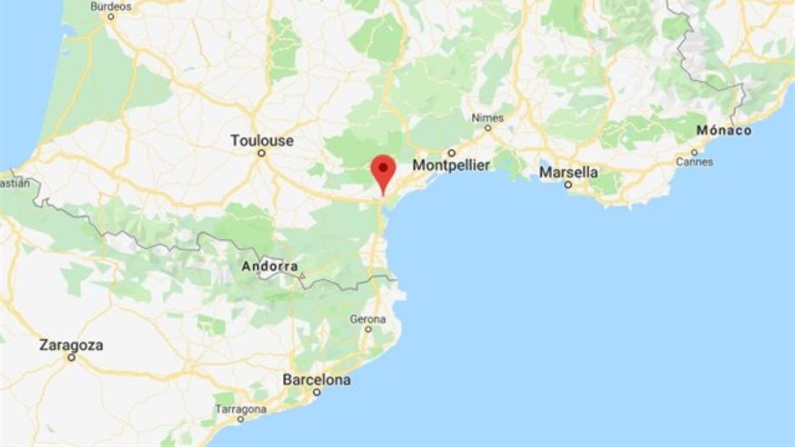 Lloc on s'ha produït l'accident