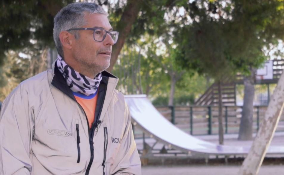 Paco Guillem, l'usuari de bicicleta que ha entrevistat 'Zoom'