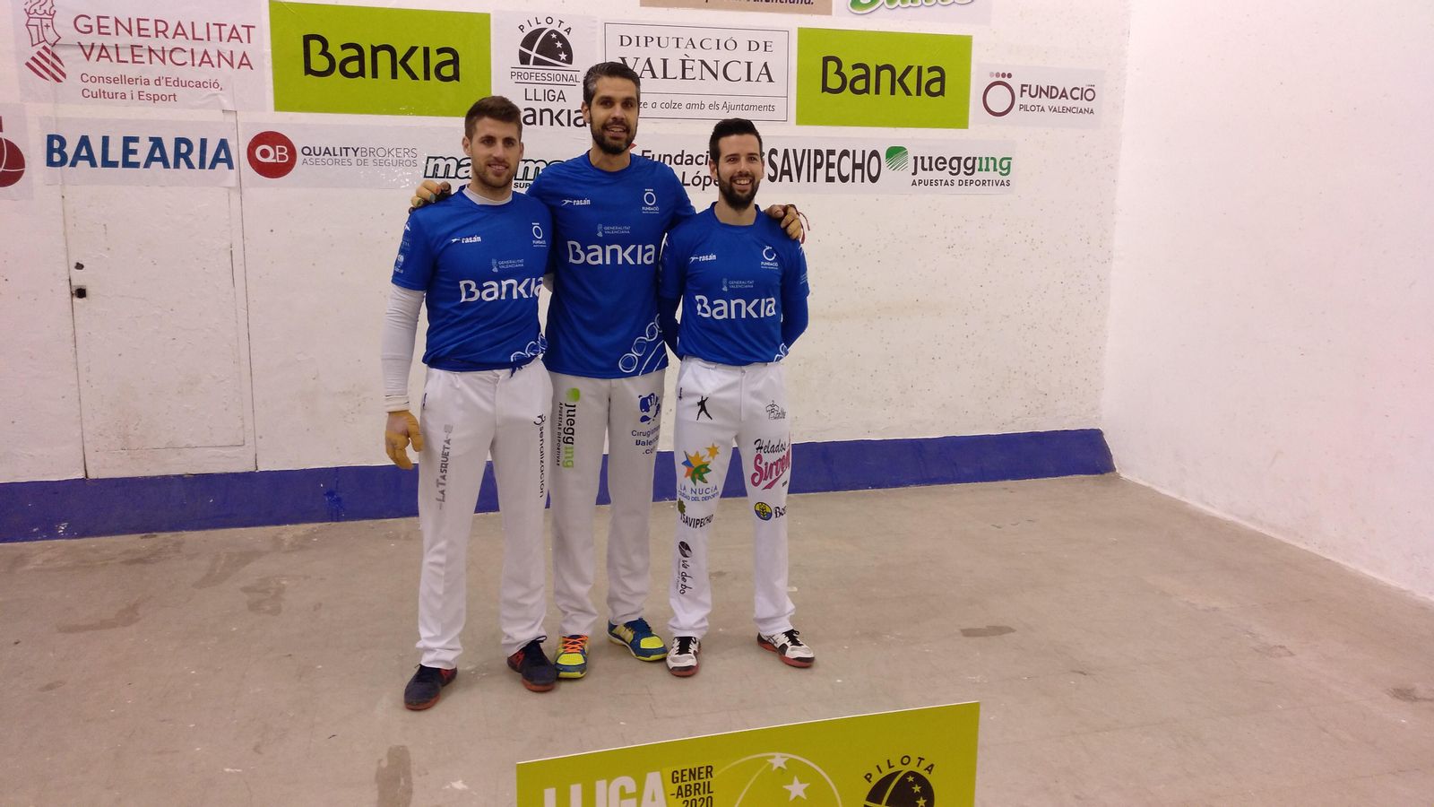 El trio de Benidorm és l'únic equip invicte