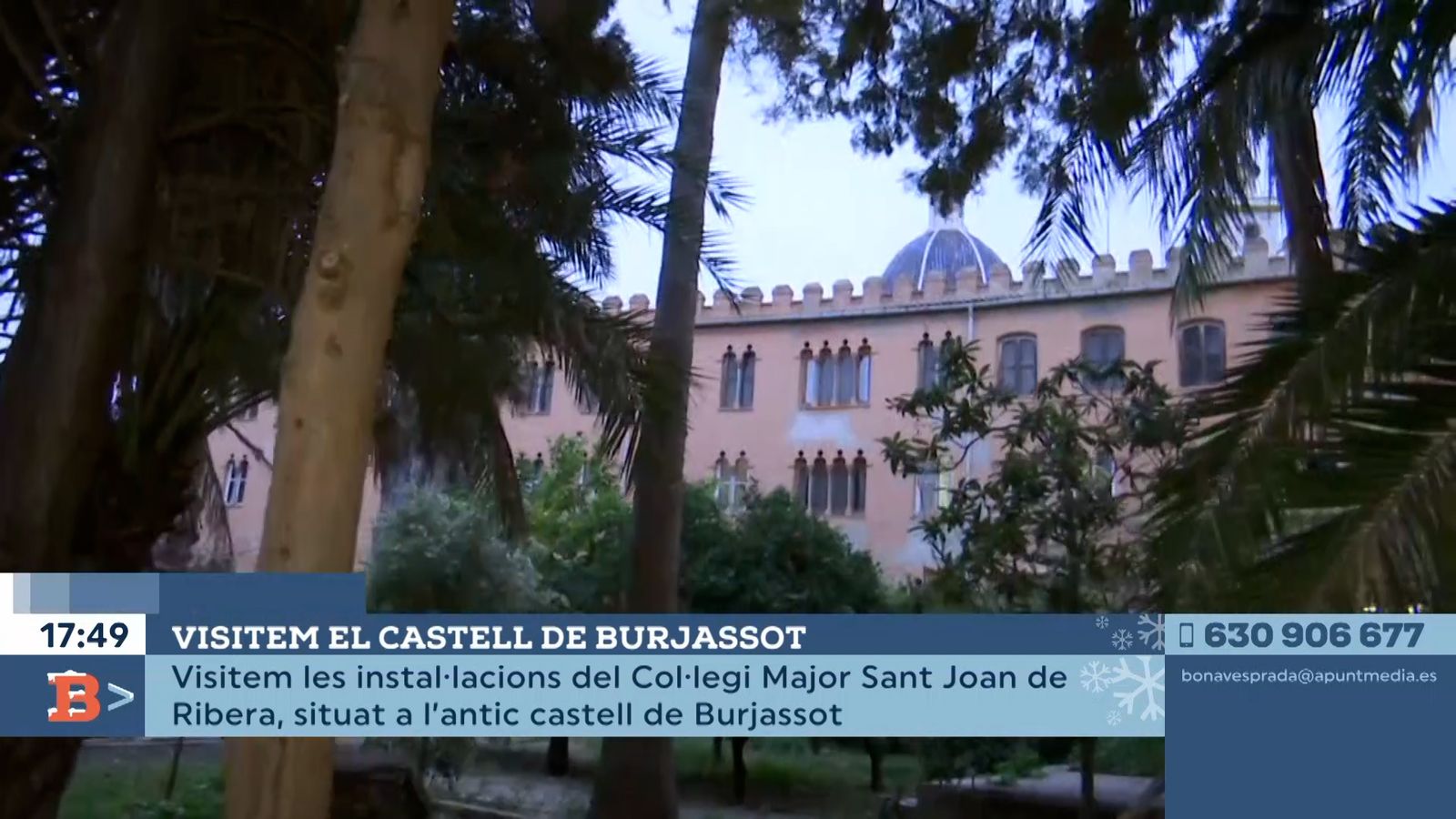 22.12.2021 | Visitem el castell de Burjassot