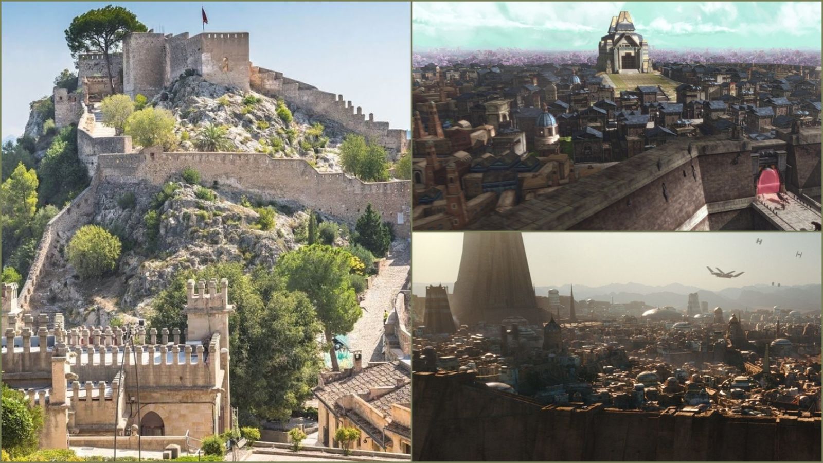 On encaixaria el castell de Xàtiva en 'Andor'?