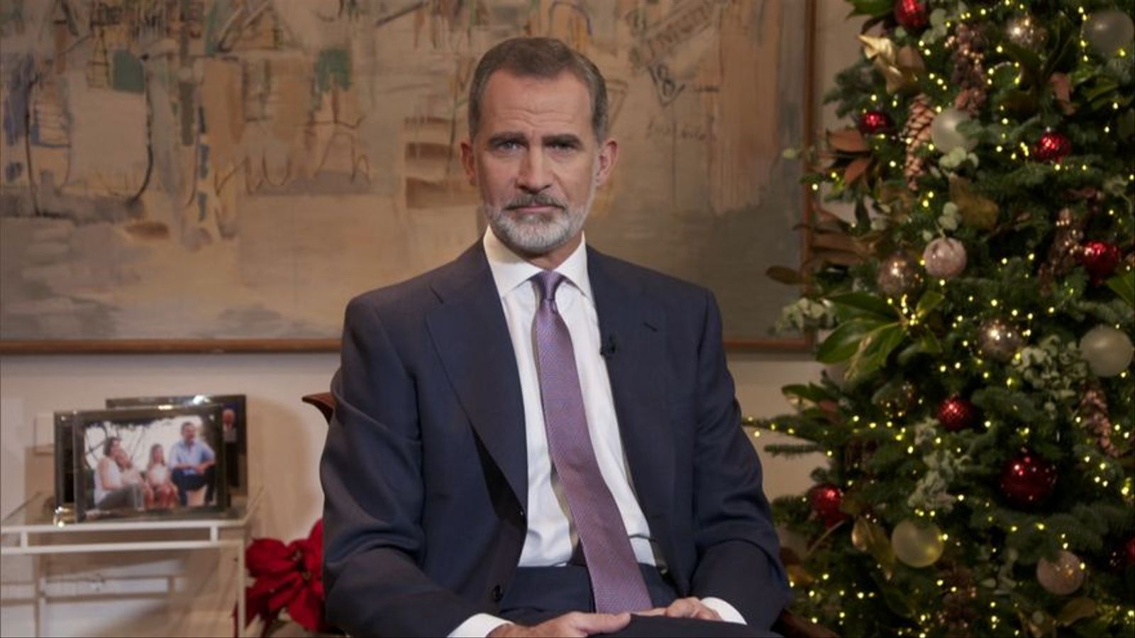 El rei Felip VI en el discurs del passat Nadal