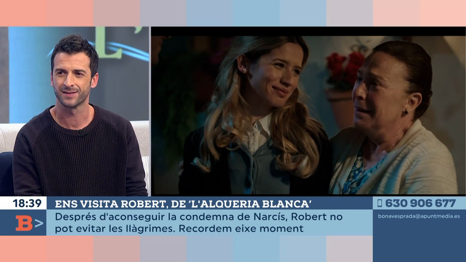 08.11.2021 |  Ens visita Robert, de 'L'Alqueria Blanca'