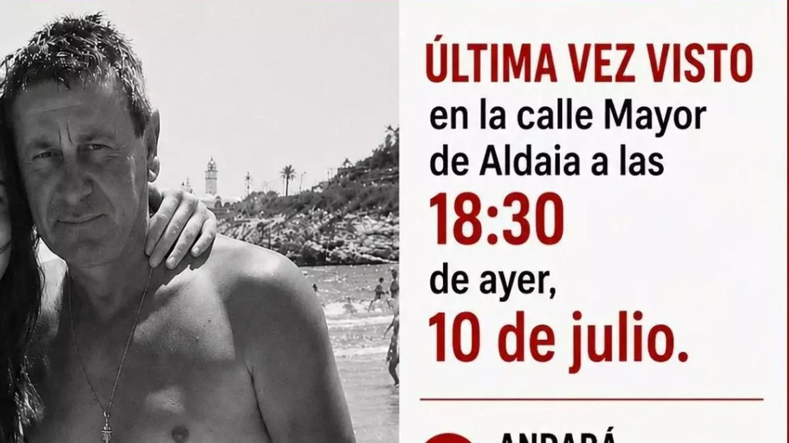 Cartell de cerca amb imatge de Pedro Notario