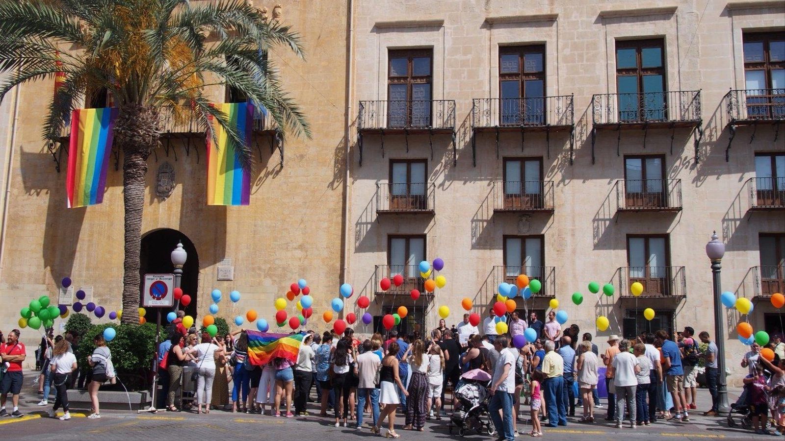 Celebració del Dia de l'Orgull LGTBI a Elx, el passat 28 de juny.