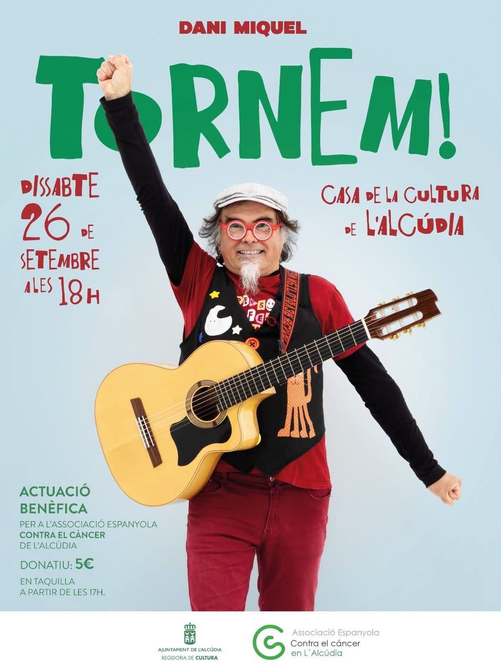 Tornem!, el nou espectacle de Dani Miquel.