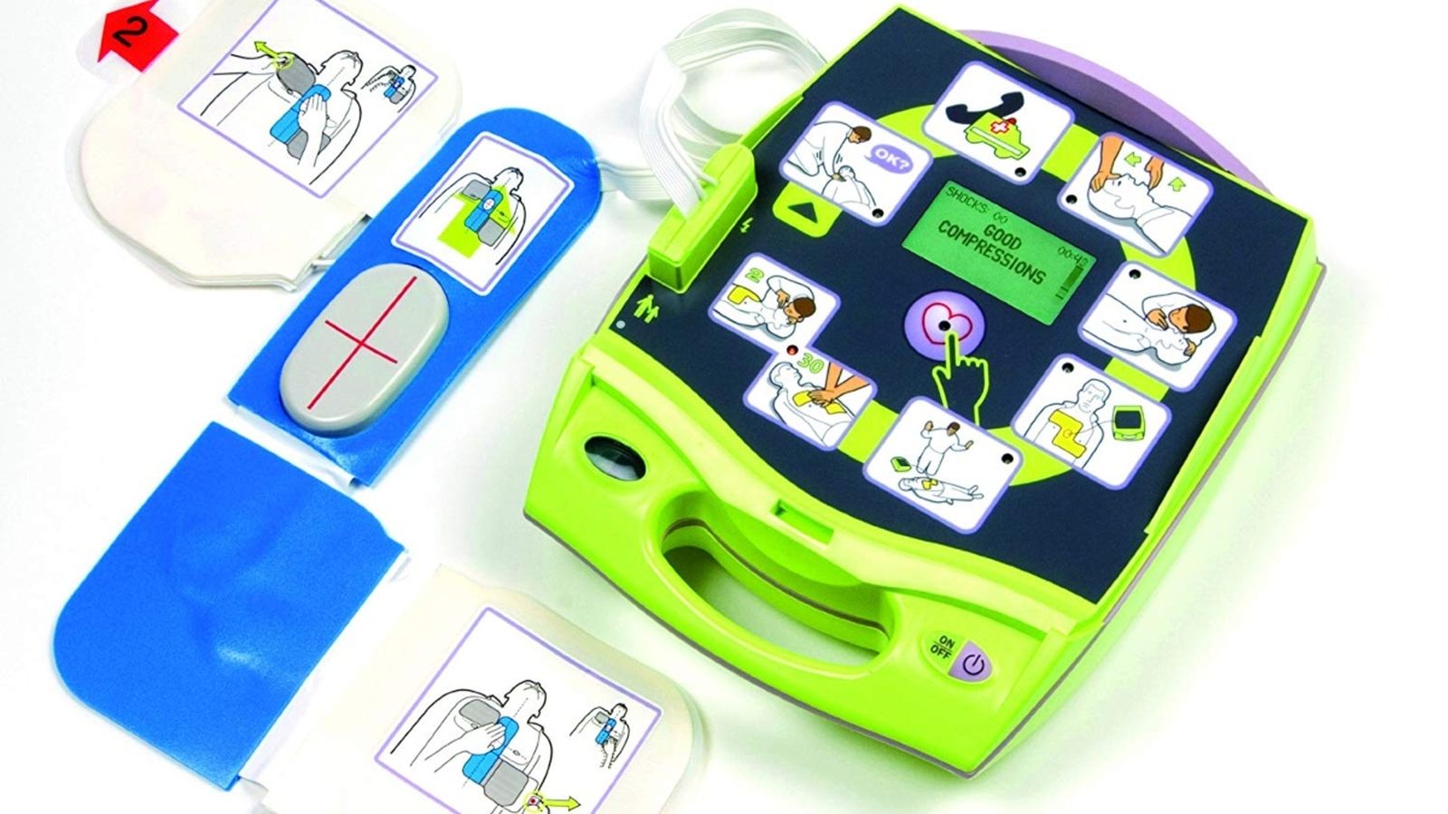 Imatge d'arxiu d'un desfibril·lador