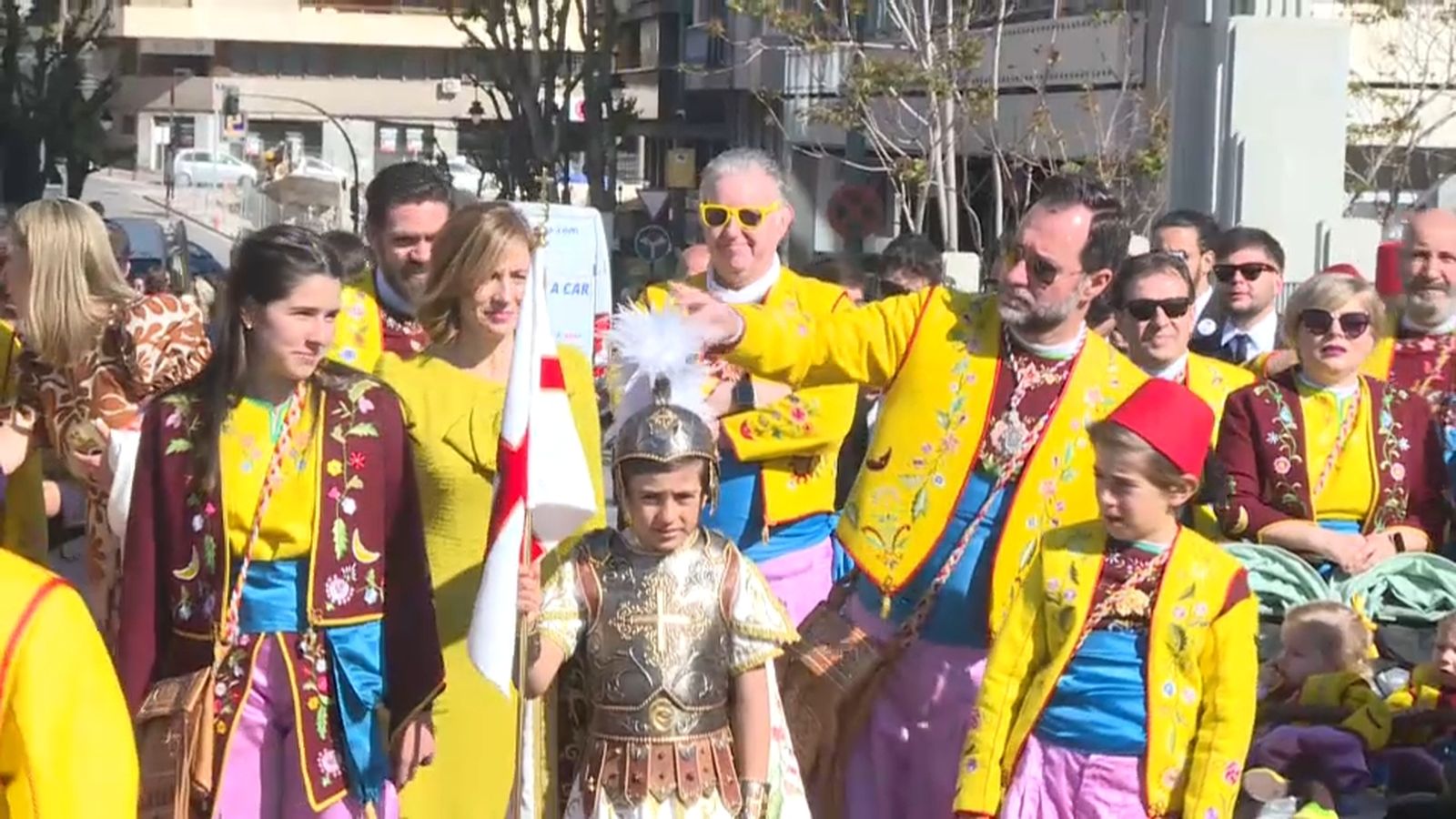 Mauro, Sant Jordiet 2024, amb la seua família al complet.