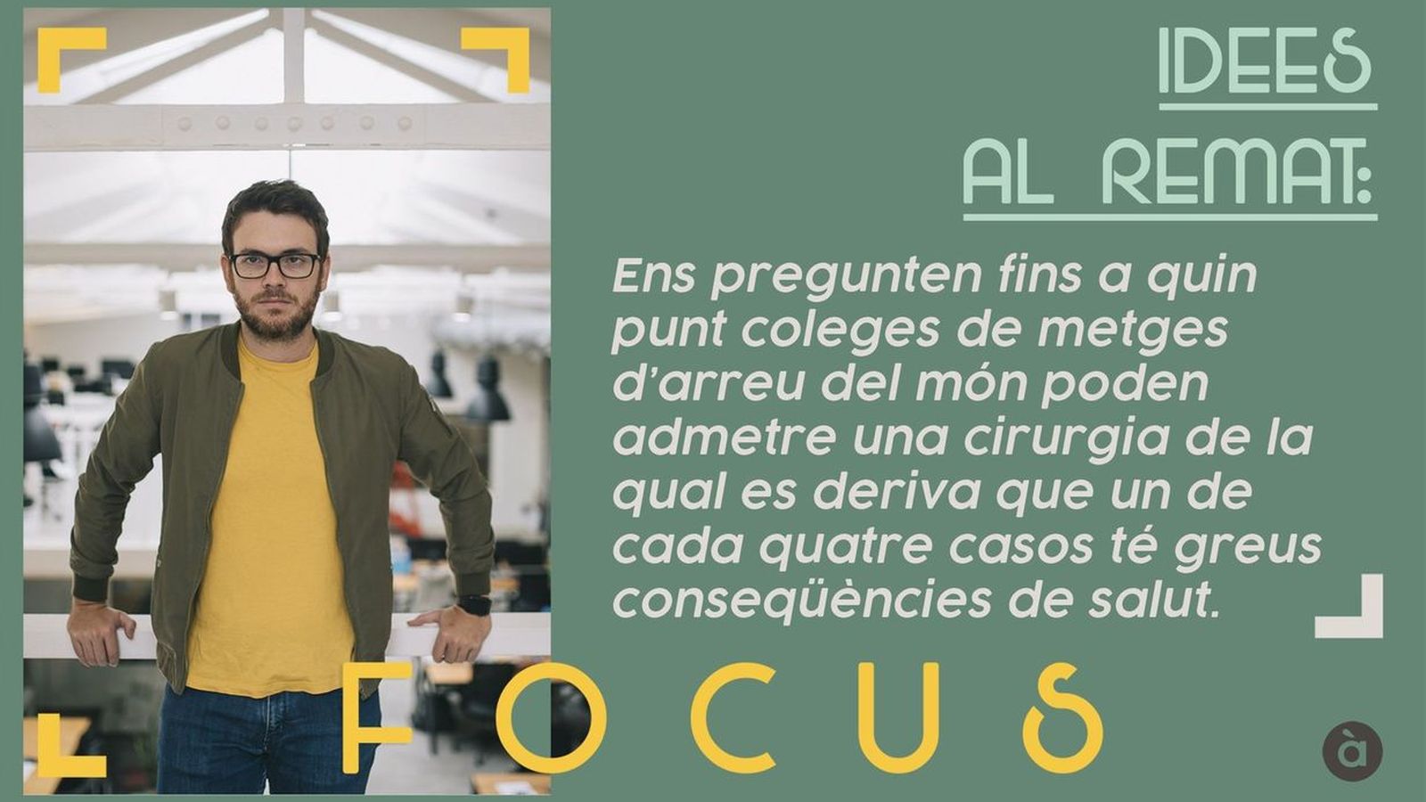 23.11.2018 | Bandes gàstriques: vides en un nus | Idees