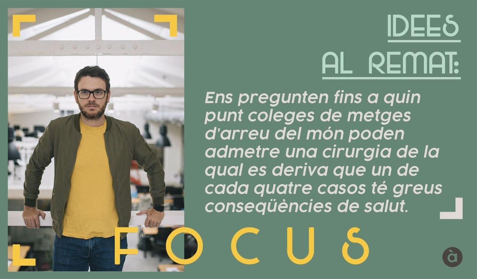 23.11.2018 | Bandes gàstriques: vides en un nus | Idees