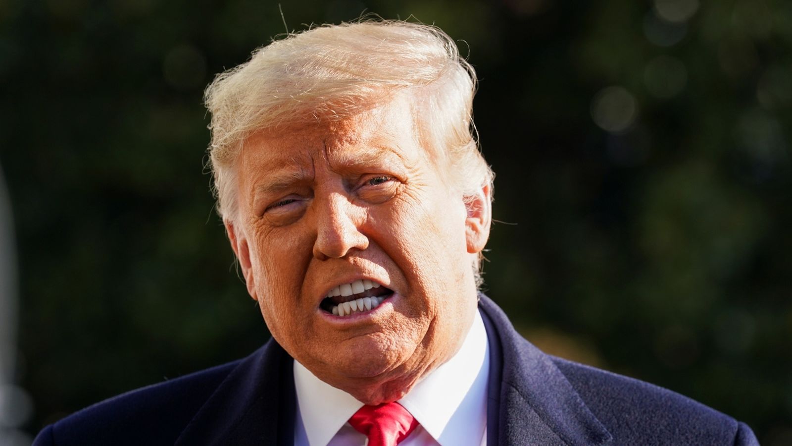 El president dels Estats Units, Donald Trump, aquest dimarts abans de viatjar a Texas