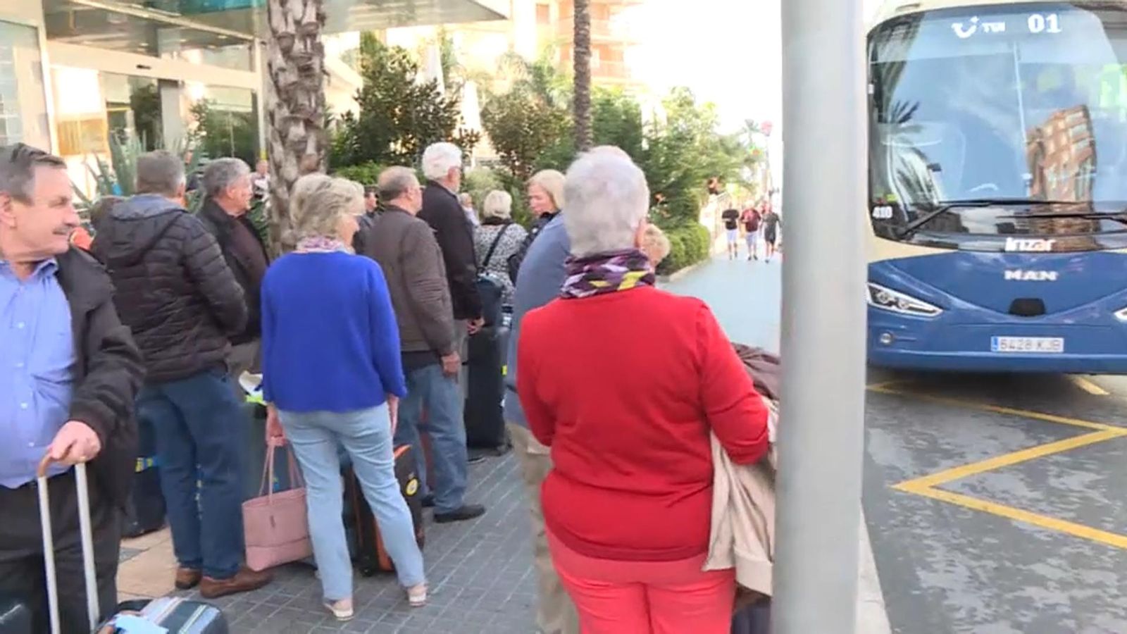 Turistes a Benidorm