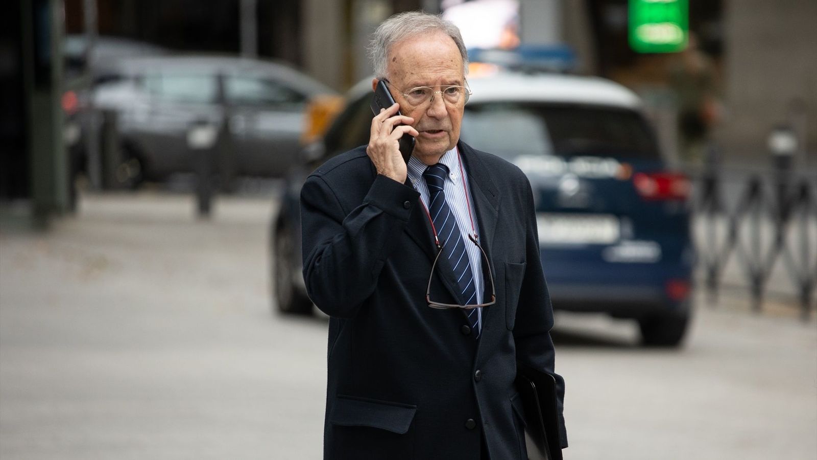 El president de Manos Limpias, Miguel Bernard, en una imatge d'arxiu