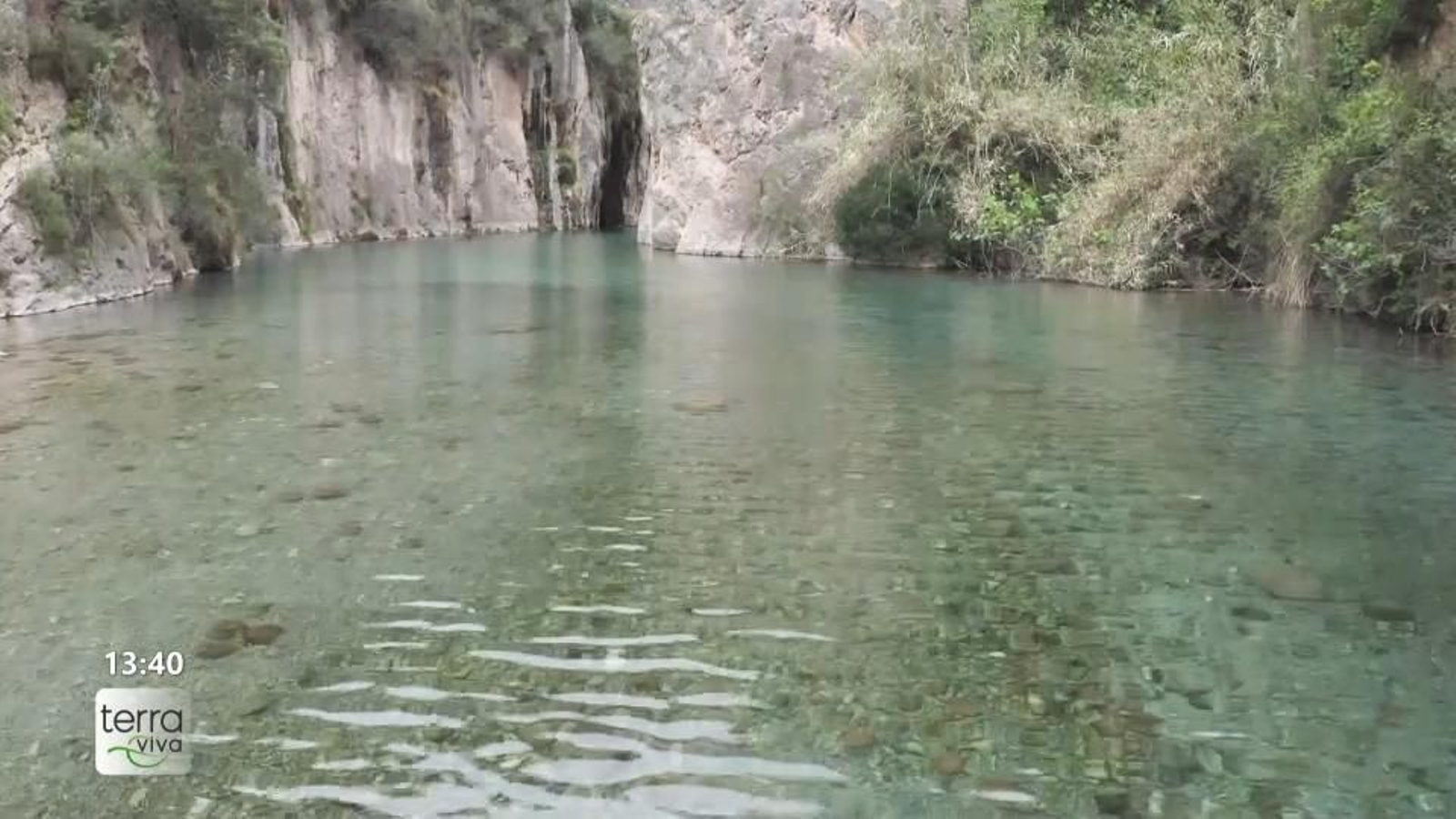 Hi ha gent que es banya tot l'any, inclús en hivern