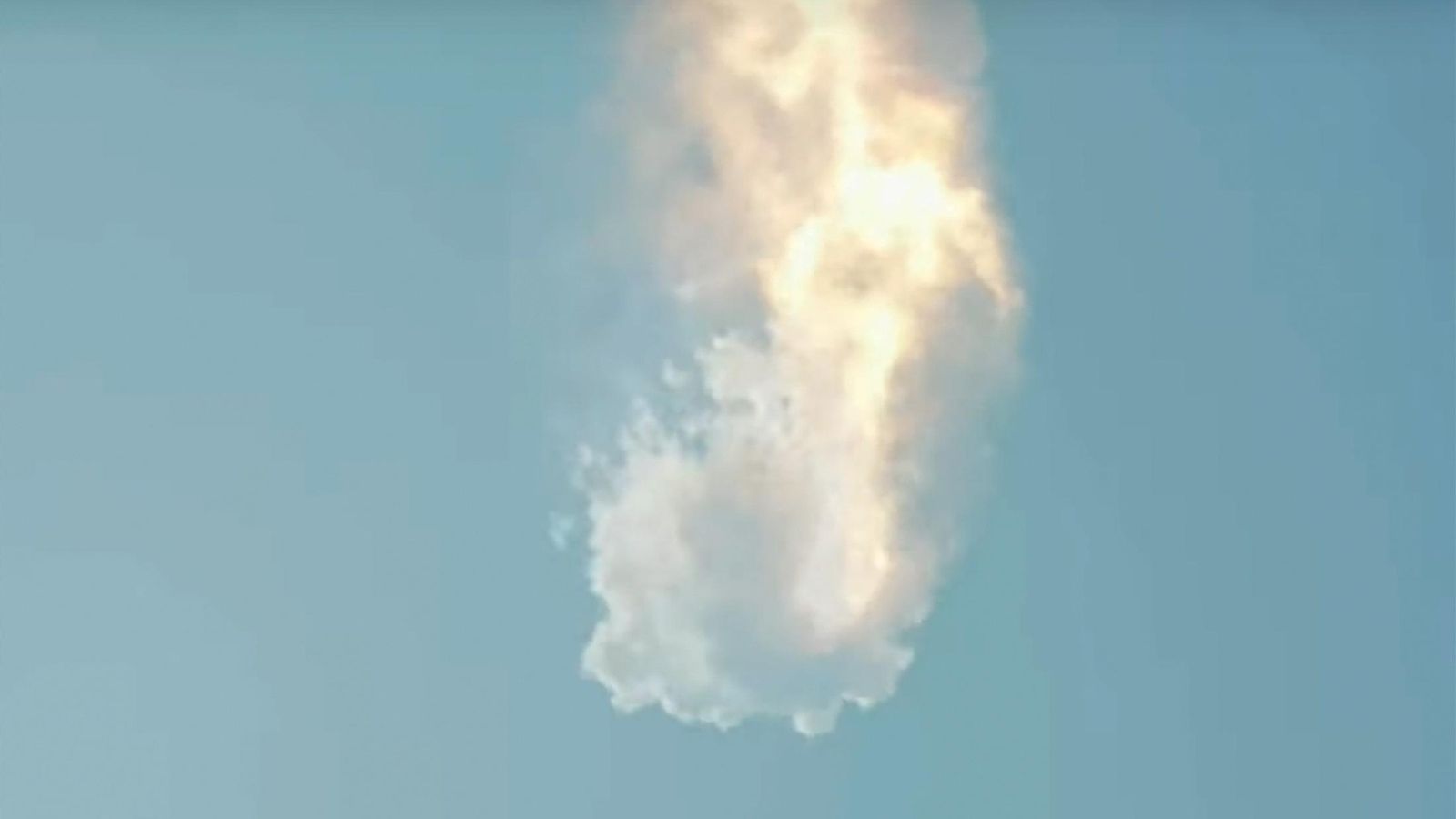 El coet Starship, de l'empresa SpaceX, ha esclatat poc després d'enlairar-se