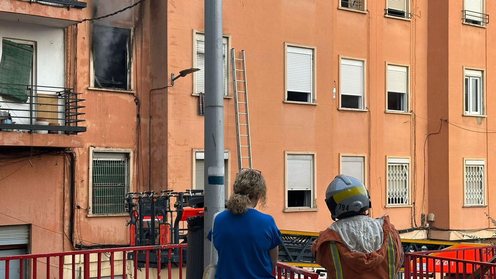 Habitatge on s'ha registrat el foc